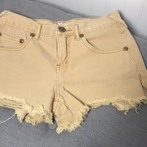 Free People Denim Shorts